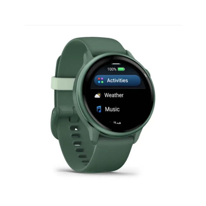 Смарт-годинник Garmin vivoactive 6, Jasper Green/J. Green Metallic, GPS смарт-годи (010-02985-02)