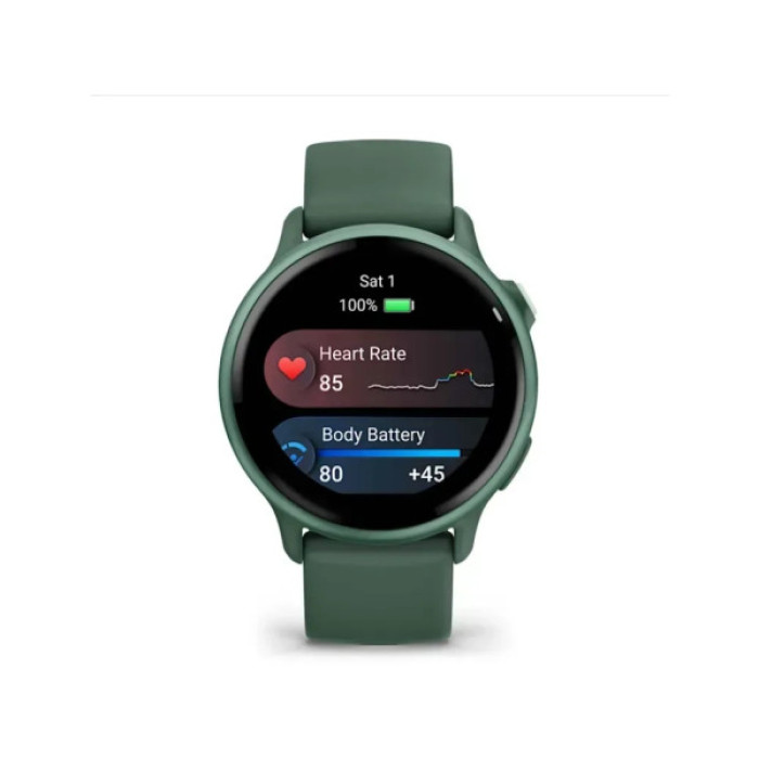 Смарт-годинник Garmin vivoactive 6, Jasper Green/J. Green Metallic, GPS смарт-годи (010-02985-02)