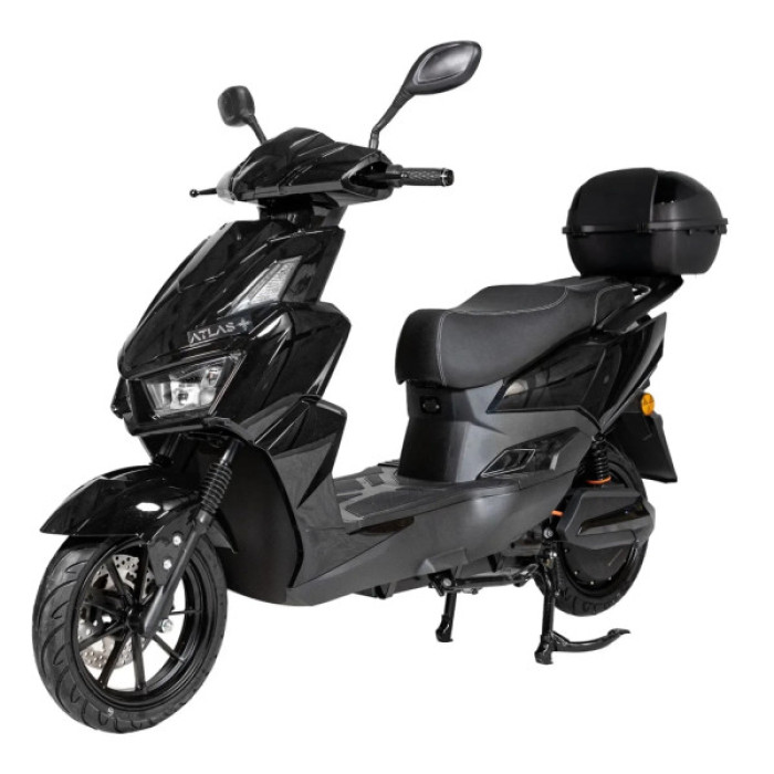 Електроскутер Atlas Tiger Box 2000W Black (3114)