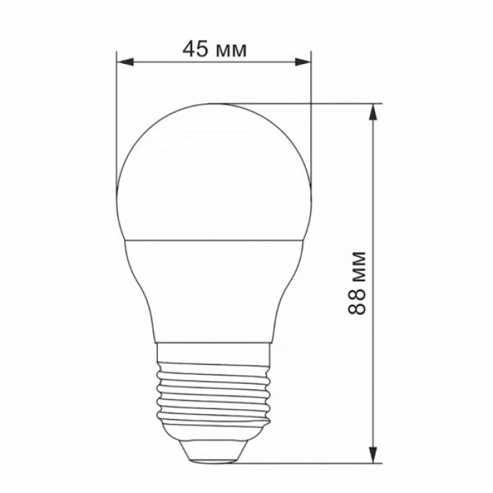 Лампочка Videx VL-G45h-06274