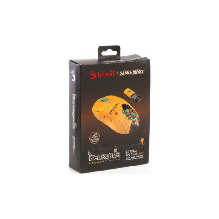 Мишка A4Tech Bloody R72 Ultra Wireless Renegade Sunset (4711421001267)