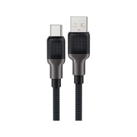 Дата кабель USB 2.0 AM to USB-C 1.2m 3.0A silicone braid Acefast (6974316283126)