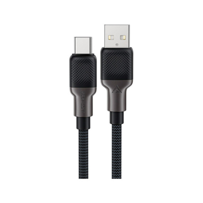Дата кабель USB 2.0 AM to USB-C 1.2m 3.0A silicone braid Acefast (6974316283126)