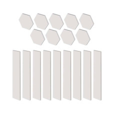 Світильник EMOS ZIW249R LINES 9шт. 34 Вт, RGBIC, WIFI white (ZIW249R)