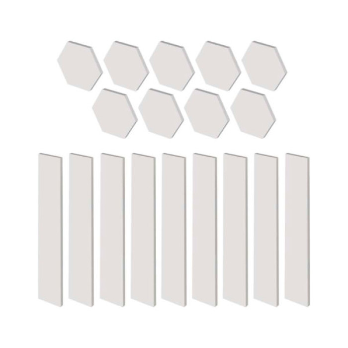 Світильник EMOS ZIW249R LINES 9шт. 34 Вт, RGBIC, WIFI white (ZIW249R)