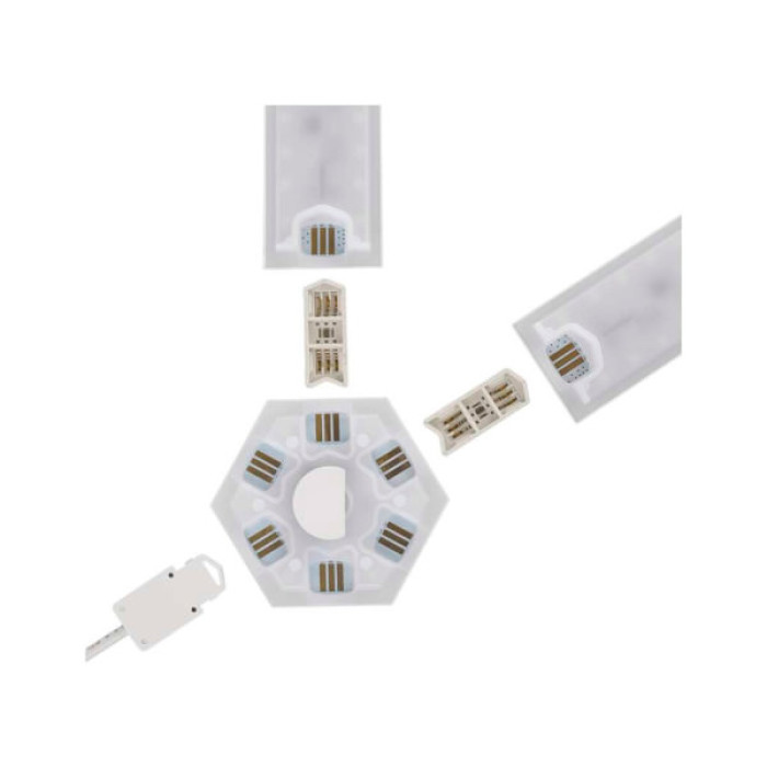 Світильник EMOS ZIW249R LINES 9шт. 34 Вт, RGBIC, WIFI white (ZIW249R)