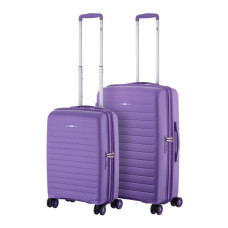 Набір валіз 2E Aero (M+S), лавандові (2E-SPP-AERO-SET2-LV)