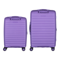 Набір валіз 2E Aero (M+S), лавандові (2E-SPP-AERO-SET2-LV)