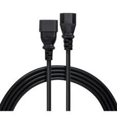 Кабель живлення C13 to C14 1.8m 0.75mm2 Rezone (RZPC-13141875)