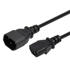 Кабель живлення C13 to C14 1.8m 0.75mm2 Rezone (RZPC-13141875)