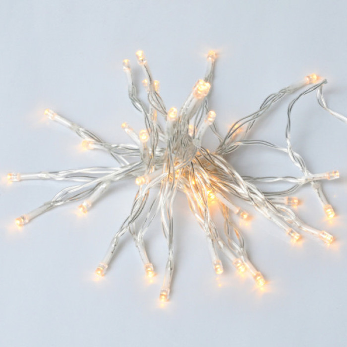 Гірлянда YES! Fun Нитка 41 LED Жовта 2.8 м статична На батарейках (975055)