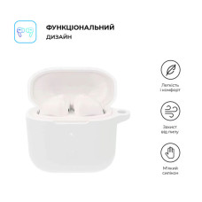 Чохол для навушників Armorstandart Hang Case для Xiaomi Redmi Buds 3 White (ARM67079)