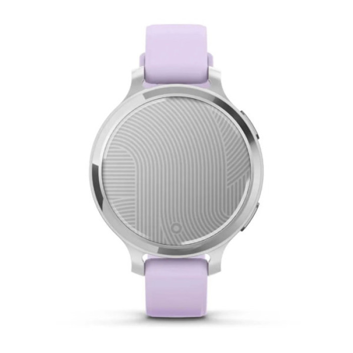 Смарт-годинник Garmin Lily 2 Active, Silver/Jasmine Purple, Silicone, (010-02891-01)