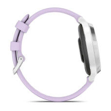 Смарт-годинник Garmin Lily 2 Active, Silver/Jasmine Purple, Silicone, (010-02891-01)
