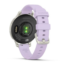 Смарт-годинник Garmin Lily 2 Active, Silver/Jasmine Purple, Silicone, (010-02891-01)