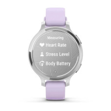 Смарт-годинник Garmin Lily 2 Active, Silver/Jasmine Purple, Silicone, (010-02891-01)