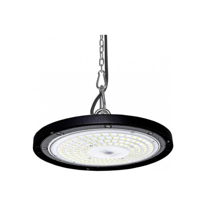 Світильник Videx 100W 5000K 12000Lm 220V чорний (VL-HBe03-1005B)