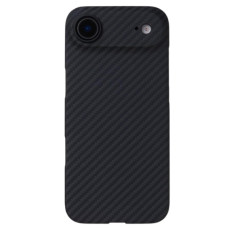 Чохол до мобільного телефона BeCover FIBRA Carbonite MagSafe Apple iPhone 17 Air Black (715407)