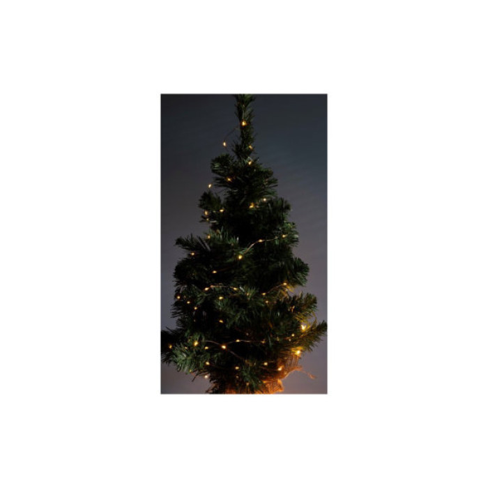 Гірлянда Luca Lighting Струна чорна 18 м теплий білий (8718861853162)