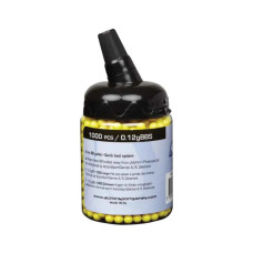 Страйкбольні кульки ASG Standard Yellow 6мм 0,12г 1000шт (14148)