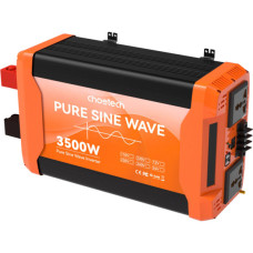 Автомобільний інвертор Choetech 12/220V 1600Вт, чиста синусоїда (CJ3500Q-V2)