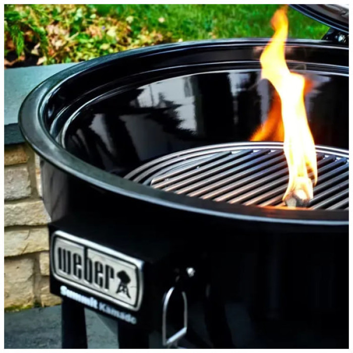Гриль-барбекю Weber Summit Kamado E6 61 cm Black (18201004)