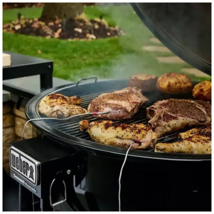 Гриль-барбекю Weber Summit Kamado E6 61 cm Black (18201004)