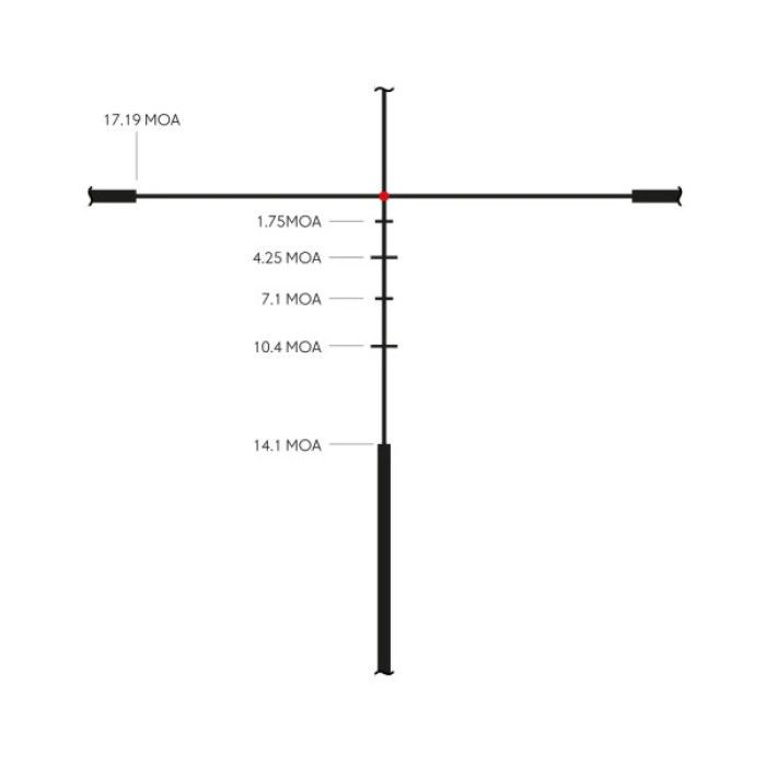 Оптичний приціл Hawke Endurance FD 2-12x50 сітка LR2 з підсвічуванням (16415)