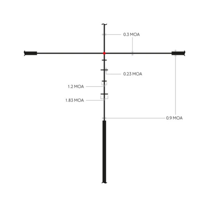 Оптичний приціл Hawke Endurance FD 2-12x50 сітка LR2 з підсвічуванням (16415)