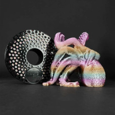 Пластик для 3D-принтера AzureFilm PLA SILK 1,75mm 1kg Rainbow Tropicana (FL171-2463)