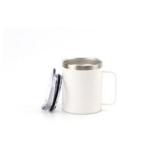 Термокружка TheGeneral з підігрівом та бездротовою зарядкою ThermoHub 15W з LED індикатором біла (40021321-08)