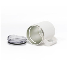 Термокружка TheGeneral з підігрівом та бездротовою зарядкою ThermoHub 15W з LED індикатором біла (40021321-08)