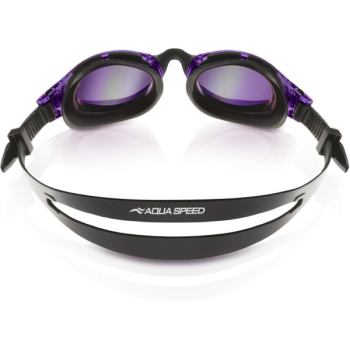 Окуляри для плавання Aqua Speed Triton 2.0 Mirror 283-09 60415 чорний, бузковий OSFM (5905718604159)