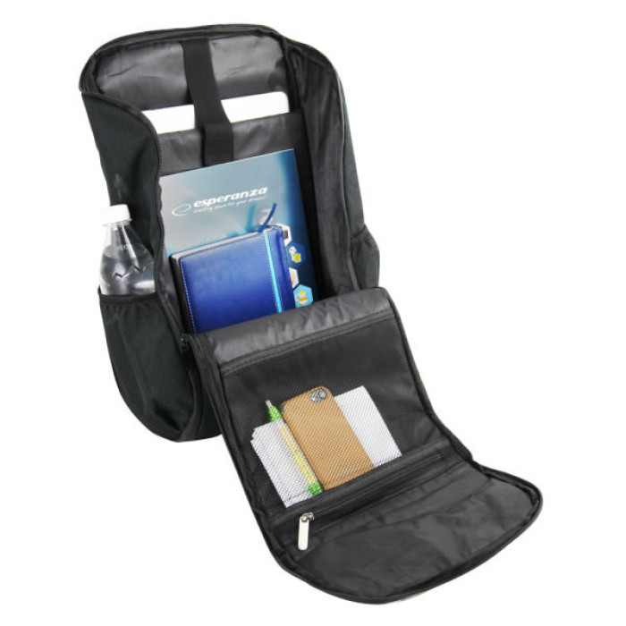 Рюкзак для ноутбука Esperanza 15.6" TRAPANI, black (ET199)