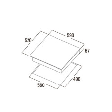 Варочна поверхня Cata TN 604