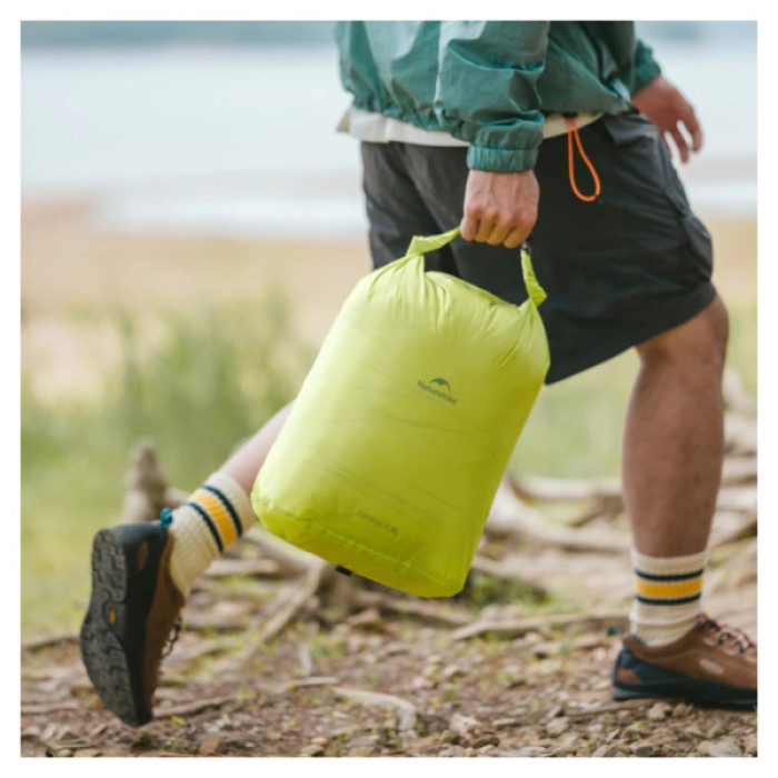 Гермомішок Naturehike CNK2550XB012, 8 л, жовтий (6977465868268)