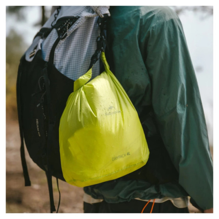 Гермомішок Naturehike CNK2550XB012, 8 л, жовтий (6977465868268)