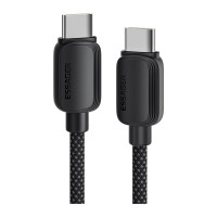 Дата кабель USB-C to USB-C 3.0m 100W black Essager (EXCTT1-WLC01-P)