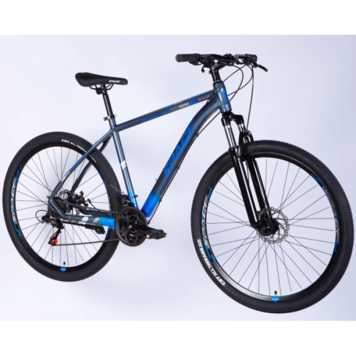 Велосипед Space 29" MERCURY DD FR рама-20" AL 2026 сіро-синій (OPS-SP-29-180)