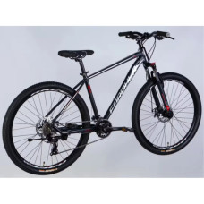 Велосипед Formula 27.5" THOR DD рама-18" AL 2026 чорний зі сріблястим (OPS-FR-27.5-307)