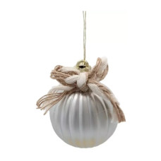 Ялинкова іграшка Chomik пластикові прикраси мікс, 24 шт, срібний, шампань (5900779897205)