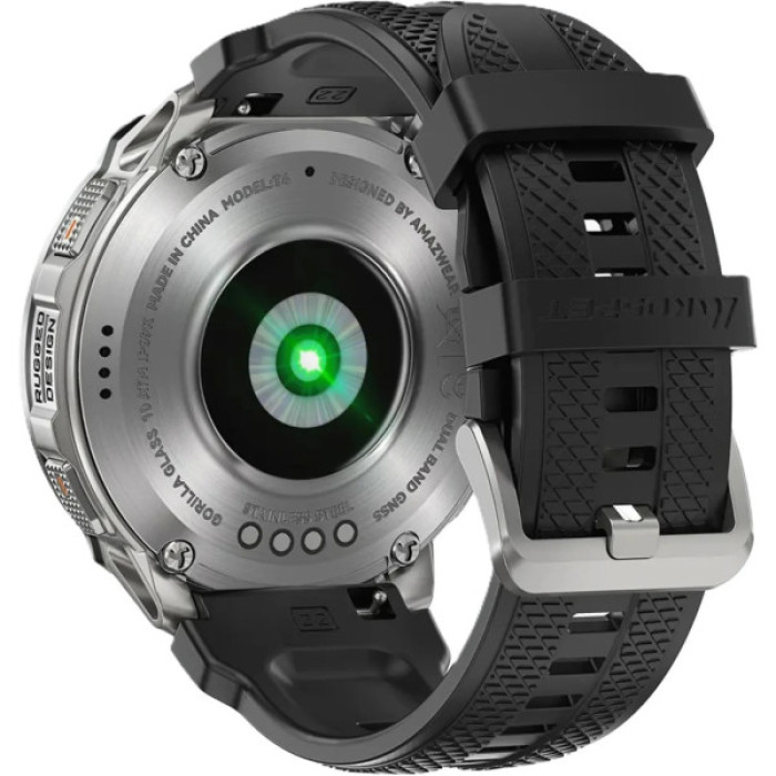 Смарт-годинник KOSPET TANK T4 SILVER (6978602500058)