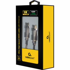 Кабель мультимедійний HDMI M to HDMI M 2.0m V2.1 Premium Cablexpert (CCBP-HDMI8K-2M)