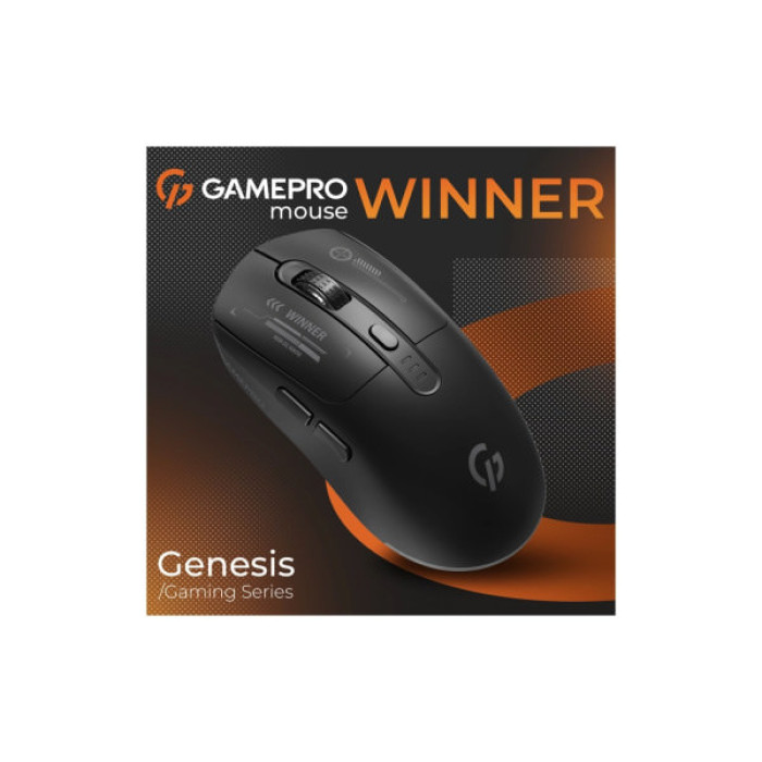 Мишка GamePro Genesis Winner Wireless/Bluetooth/USB Black (GM079B)