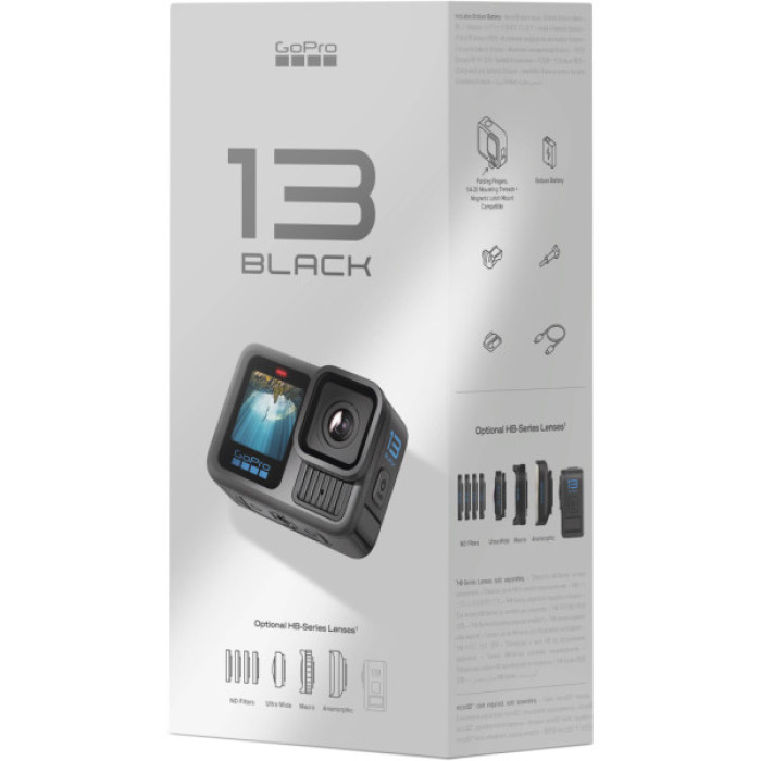 Екшн-камера GoPro HERO13 Black + Full HB Lens Mod Collection (CHDRB-132-RW)