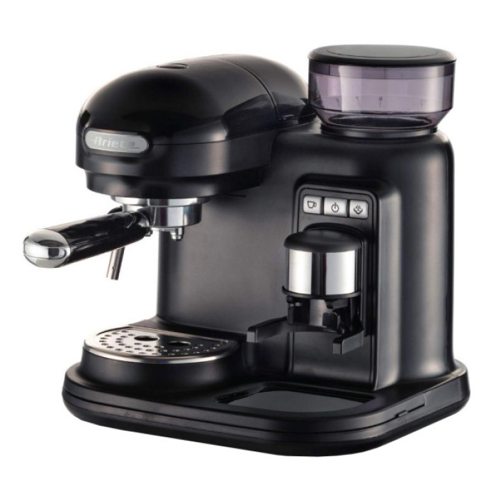 Ріжкова кавоварка еспресо Ariete 1318 Espresso Moderna Black (00M131802AR0)