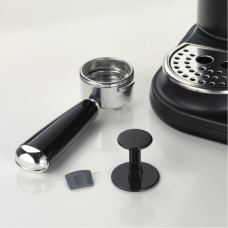 Ріжкова кавоварка еспресо Ariete 1318 Espresso Moderna Black (00M131802AR0)