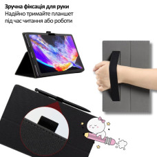 Чохол до планшета BeCover Slimbook Oscal Pad 90 10.92" Black (715128)