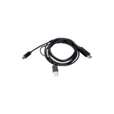 Кабель мультимедійний Micro 5P to HDMI 1.8m + USB for power (MHL) PowerPlant (CA910861)