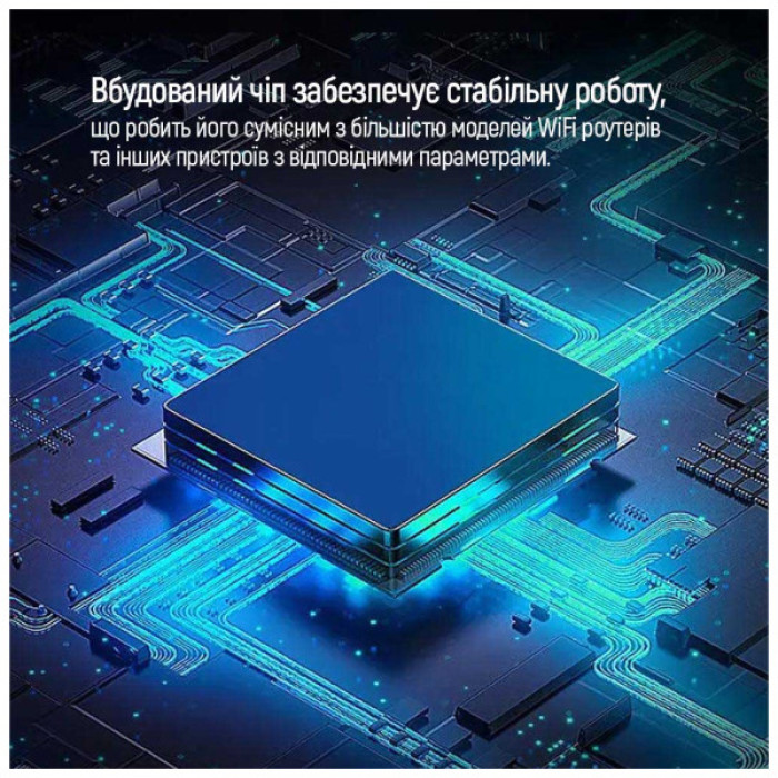 Кабель живлення USB to DC 5.5x2.5mm 9V 1.0m black ColorWay (CW-CBUD066-BK)